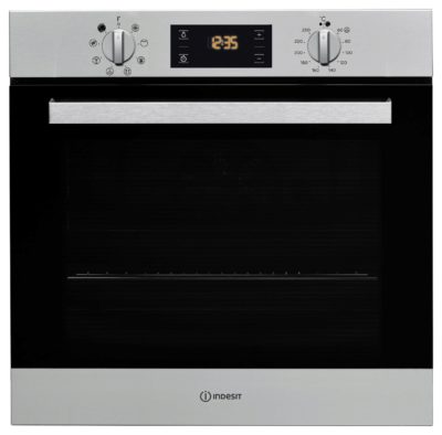 Indesit Aria IFW6340IX Built-in Single Electric Oven - Steel
